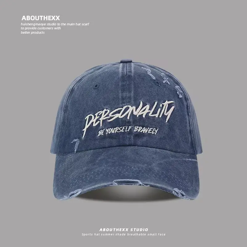 Personalinity Letter Embroidered Baseball Cap - Image 5
