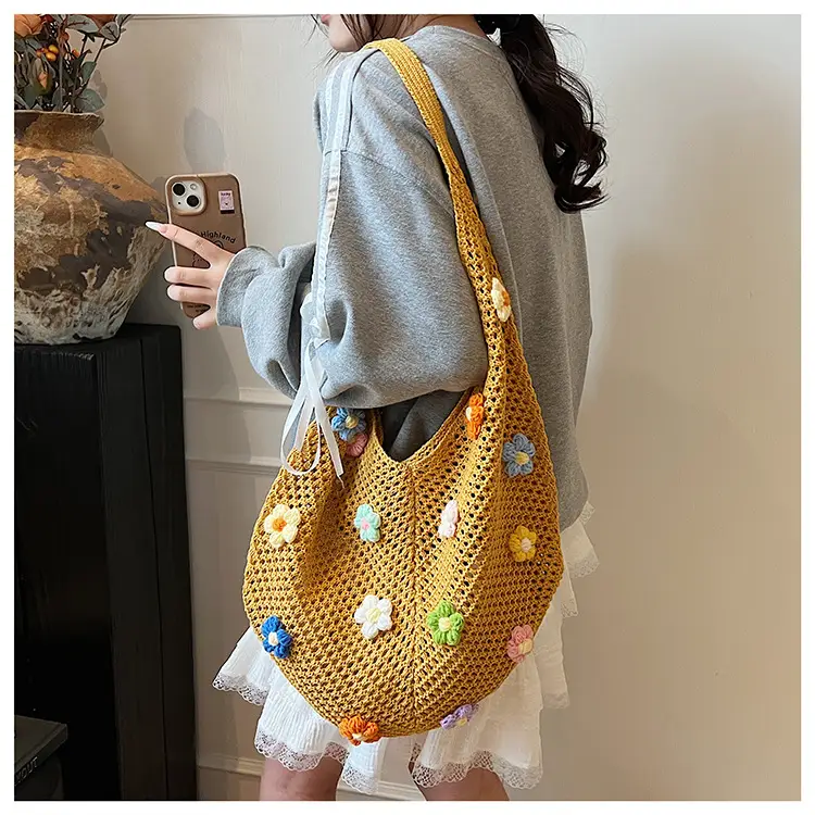 Women's New Niche Hollow Flower Bag — feature 15