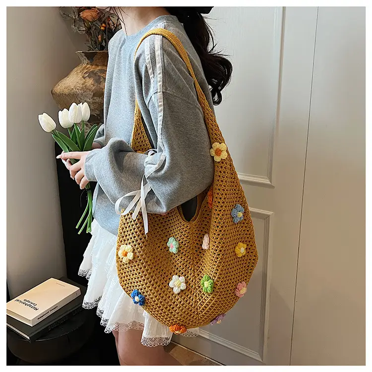 Women's New Niche Hollow Flower Bag — feature 17