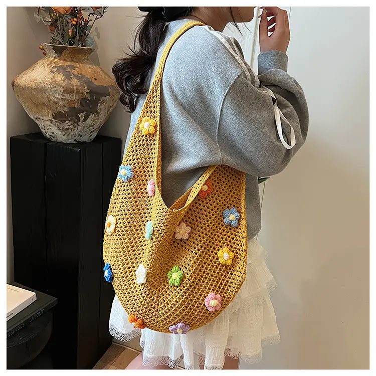 Women's New Niche Hollow Flower Bag — feature 19