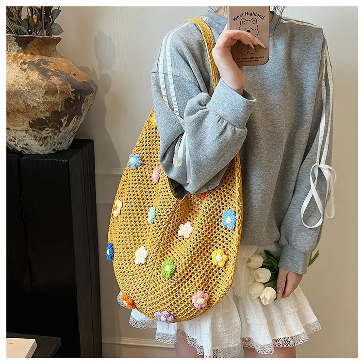 Women's New Niche Hollow Flower Bag — feature 20