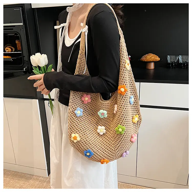 Women's New Niche Hollow Flower Bag — feature 22