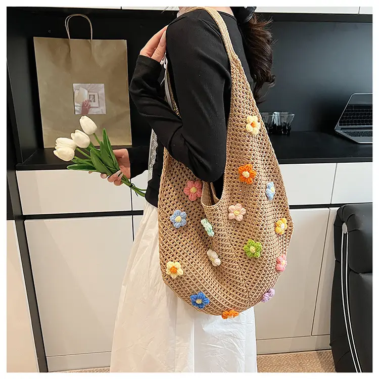 Women's New Niche Hollow Flower Bag — feature 24