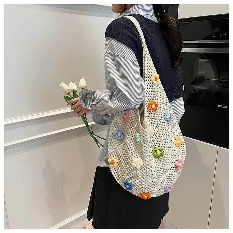 Women's New Niche Hollow Flower Bag — feature 29