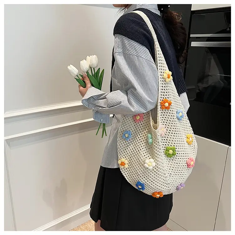 Women's New Niche Hollow Flower Bag — feature 30