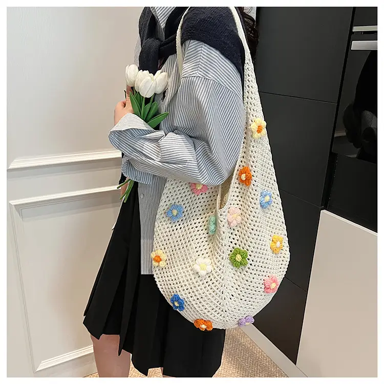 Women's New Niche Hollow Flower Bag — feature 31