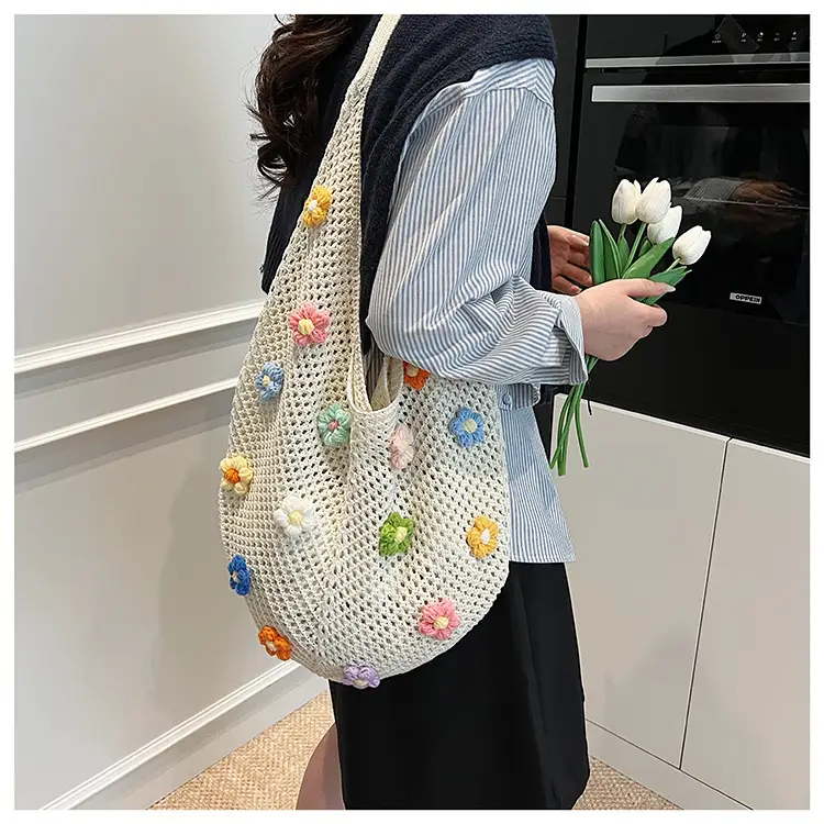 Women's New Niche Hollow Flower Bag — feature 33