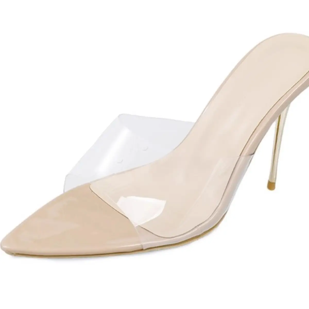 Transparent High Heels Slip-on Sandals 2025 - Image 5
