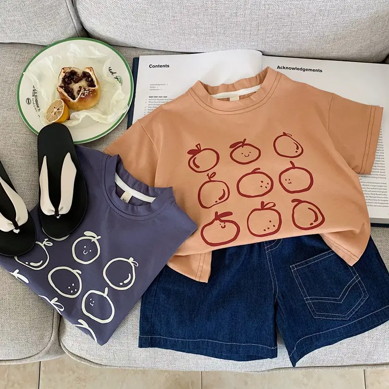 Cotton Cartoon T-Shirt for Boys Summer Wear - Image 3