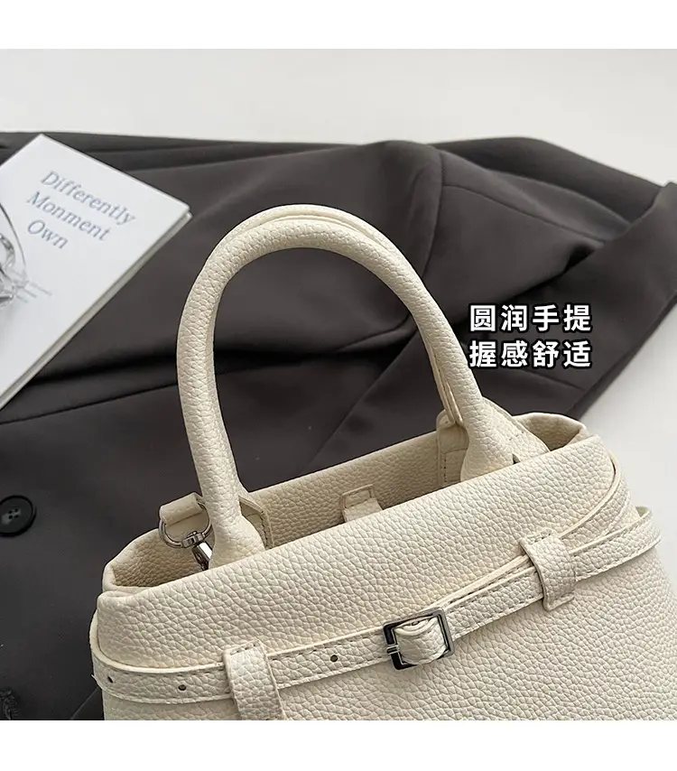 Beige Square Handbag for Women 2026 — feature 6