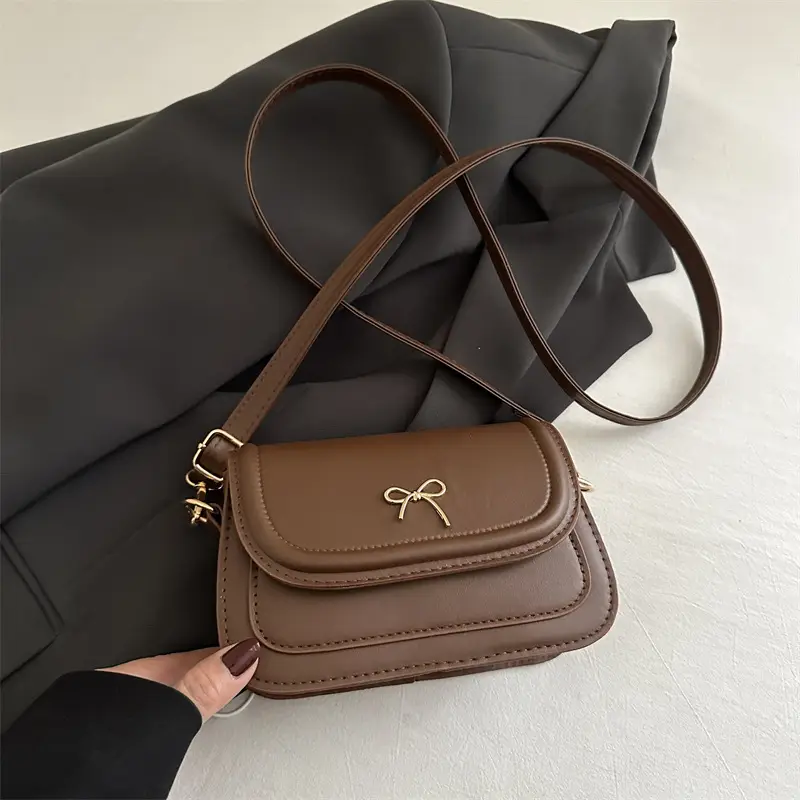 White Bow Crossbody Bag for Women 2025 - Image 4