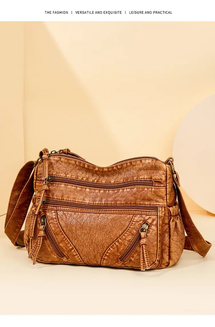 Women's Denim Crossbody Bag with Adjustable Strap — feature 17