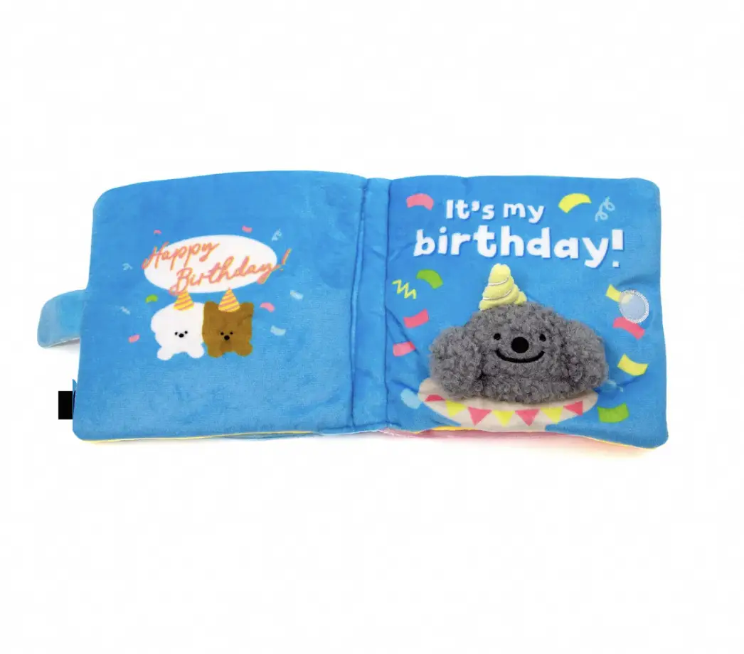 Ins South Korea Dog Toy Book Pet Toy Leak Food Smell Sound Cloth Book Dog Hidden Food Book