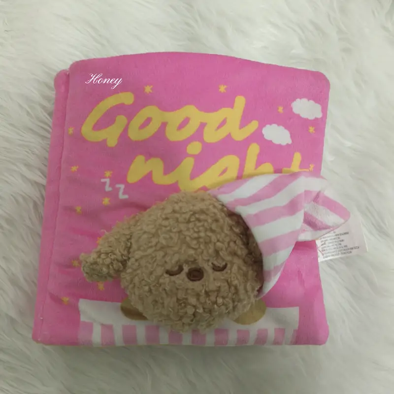 Ins South Korea Dog Toy Book Pet Toy Leak Food Smell Sound Cloth Book Dog Hidden Food Book