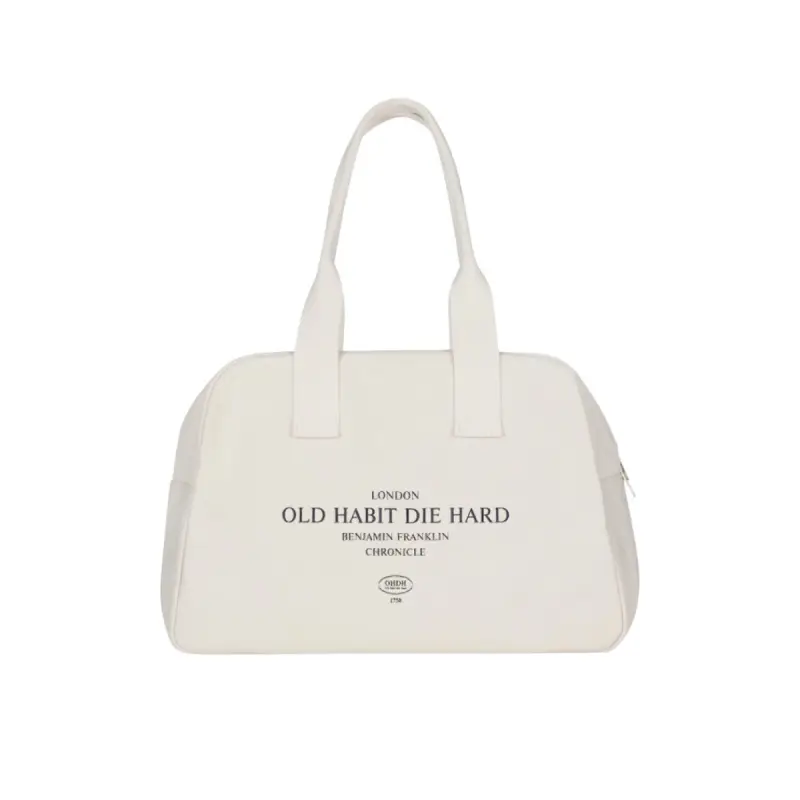 Retro Boston Canvas Travel Bag Women 2025