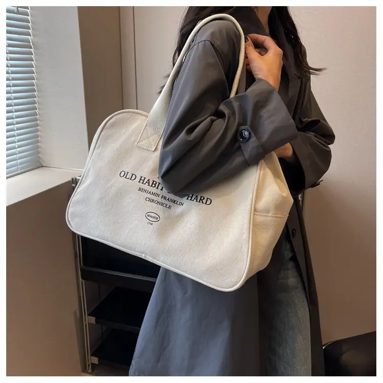 Retro Boston Canvas Travel Bag Women 2025 — feature 14