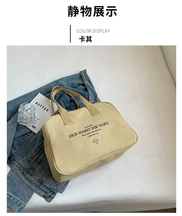 Retro Boston Canvas Travel Bag Women 2025 — feature 18