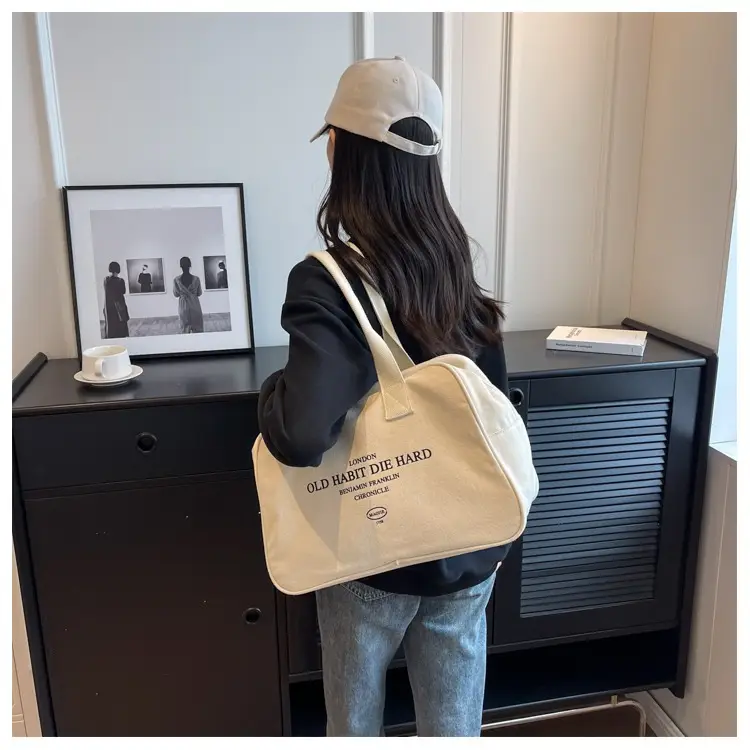 Retro Boston Canvas Travel Bag Women 2025 — feature 36