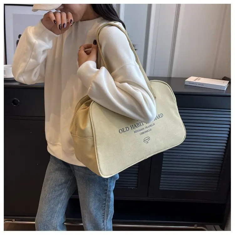 Retro Boston Canvas Travel Bag Women 2025 — feature 38