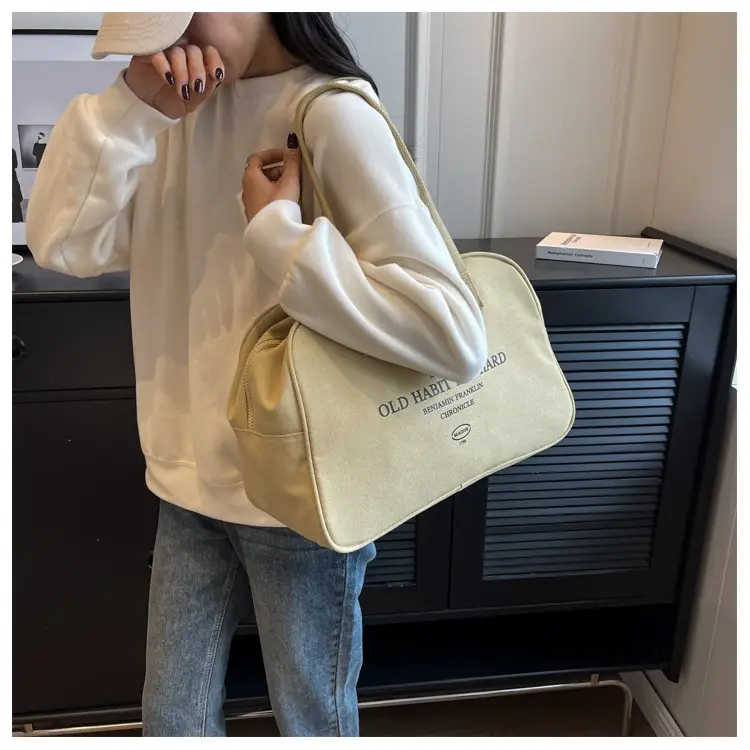 Retro Boston Canvas Travel Bag Women 2025 — feature 39