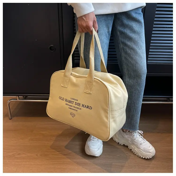 Retro Boston Canvas Travel Bag Women 2025 — feature 41
