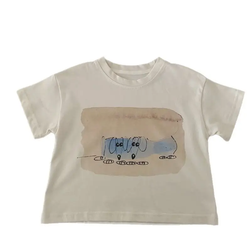 Boys Cotton Cartoon T-Shirt Summer 2025 - Image 5