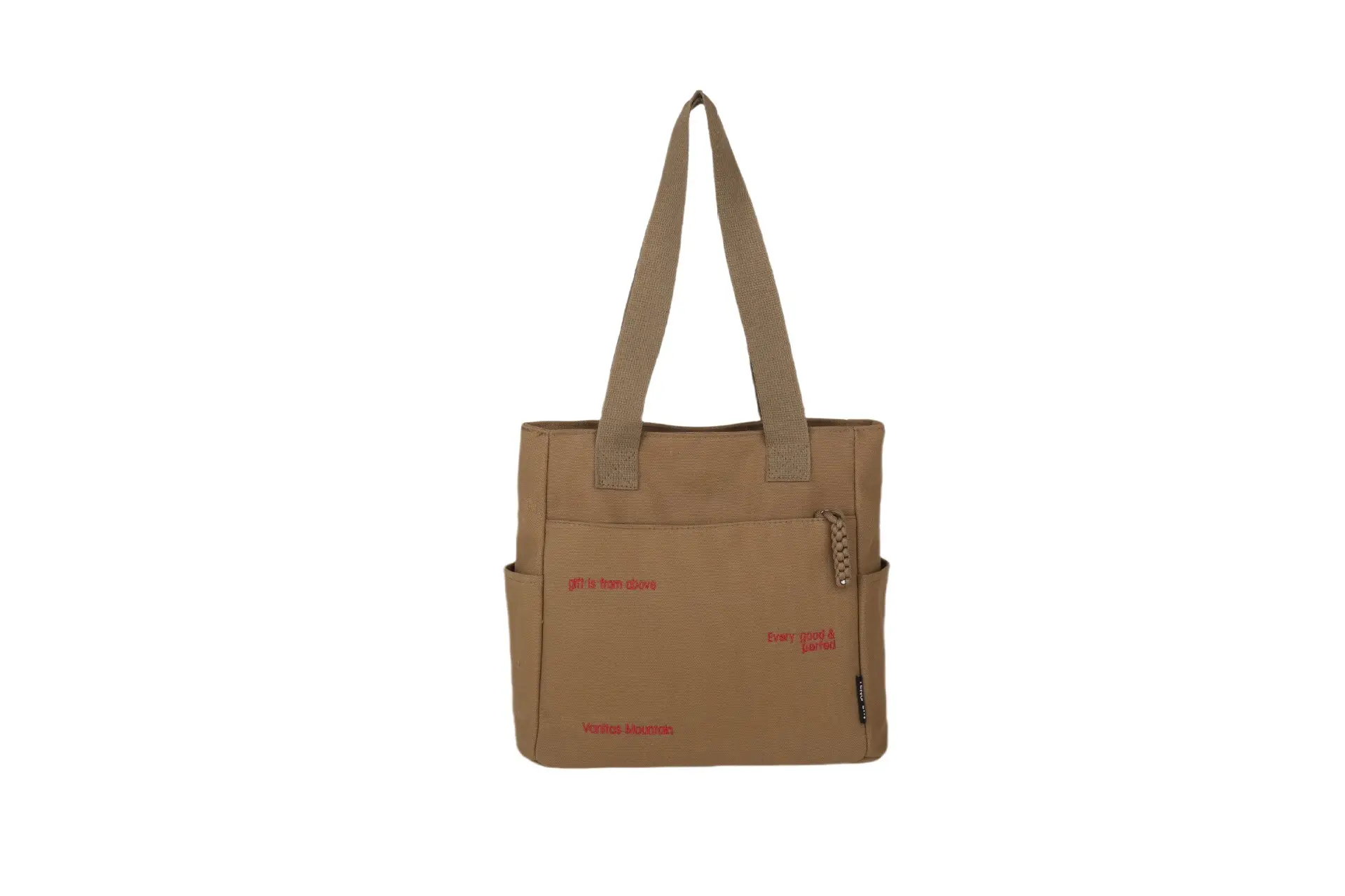 Women Canvas Shoulder Bag Large Capacity 2025 Spring Summer - Image 3