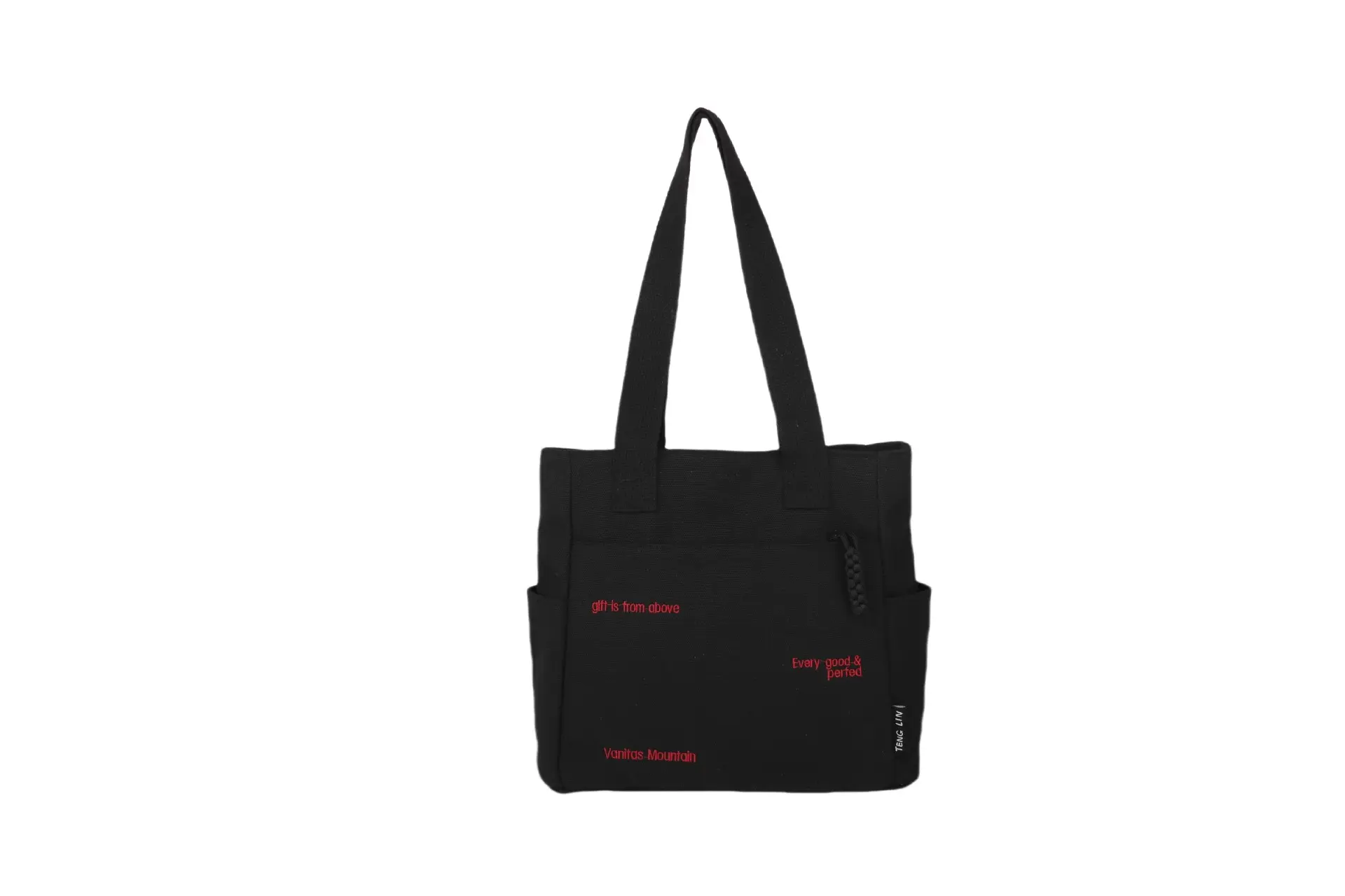 Women Canvas Shoulder Bag Large Capacity 2025 Spring Summer - Image 4