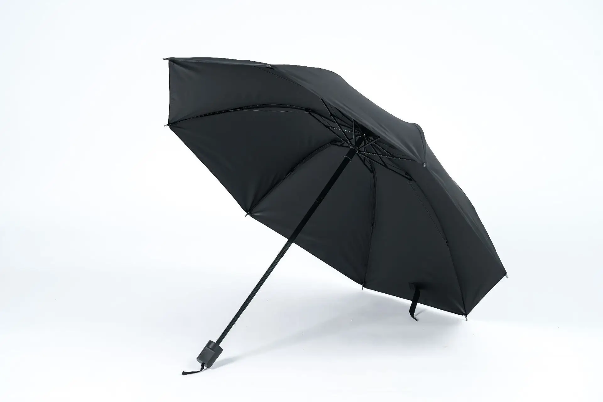 Mini Sunshade Umbrella 50% Fold Black Glue