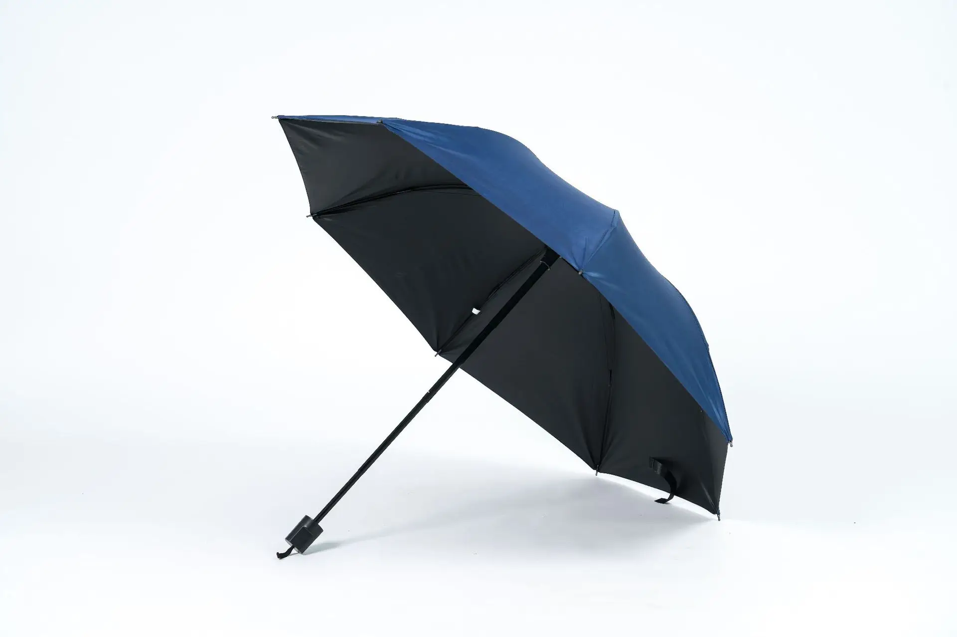 Mini Sunshade Umbrella 50% Fold Black Glue