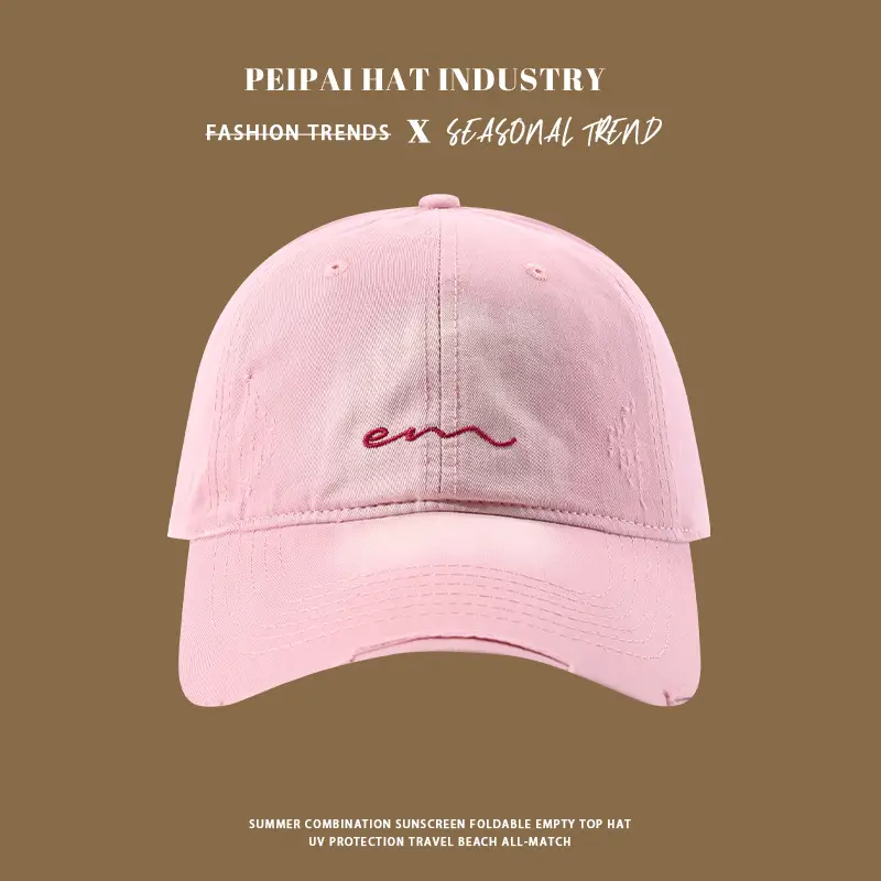 Japanese Style Big Head Baseball Cap Women's Big Brim Shade Shown Face Small All-match Retro Hard Top Cap Men's Fashionable - Image 5