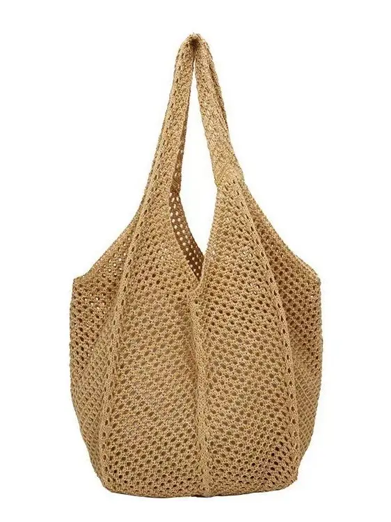 Women's Mesh Shoulder Bag Summer Travel Lightweight Portable — feature 5