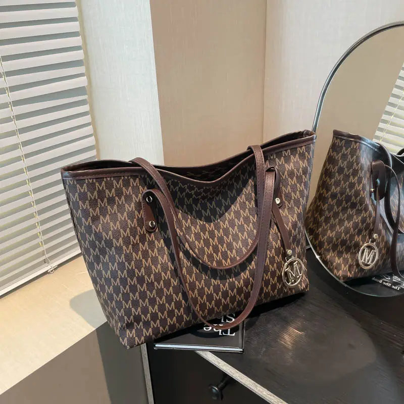 Pink Monogram Tote Bag for Women with Pink Strap — feature 15