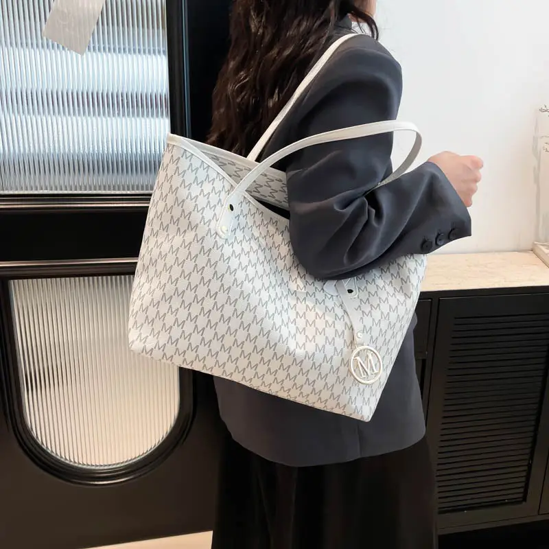 Pink Monogram Tote Bag for Women with Pink Strap — feature 22