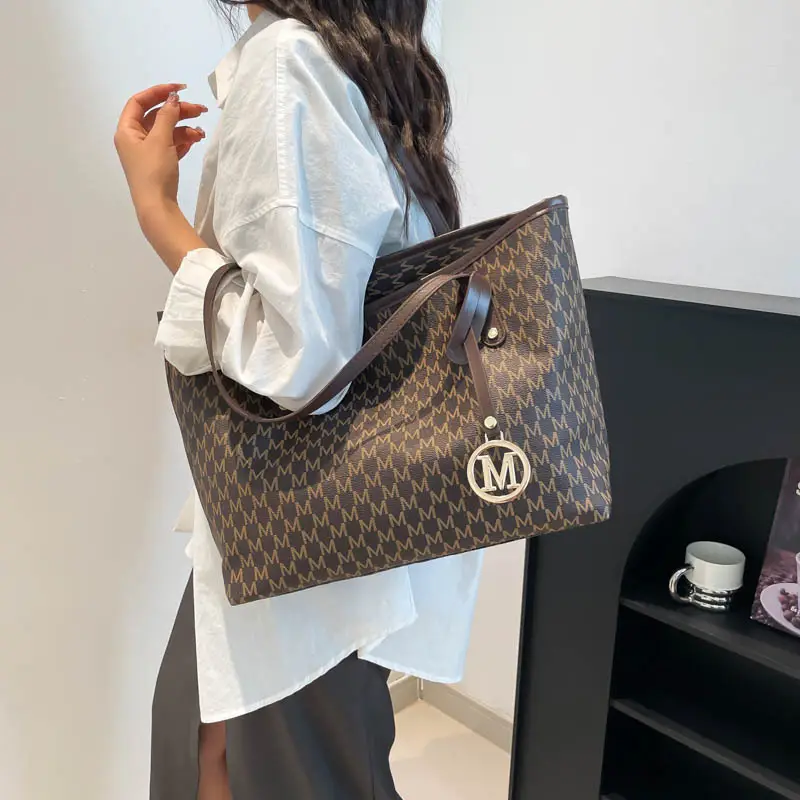 Pink Monogram Tote Bag for Women with Pink Strap — feature 29