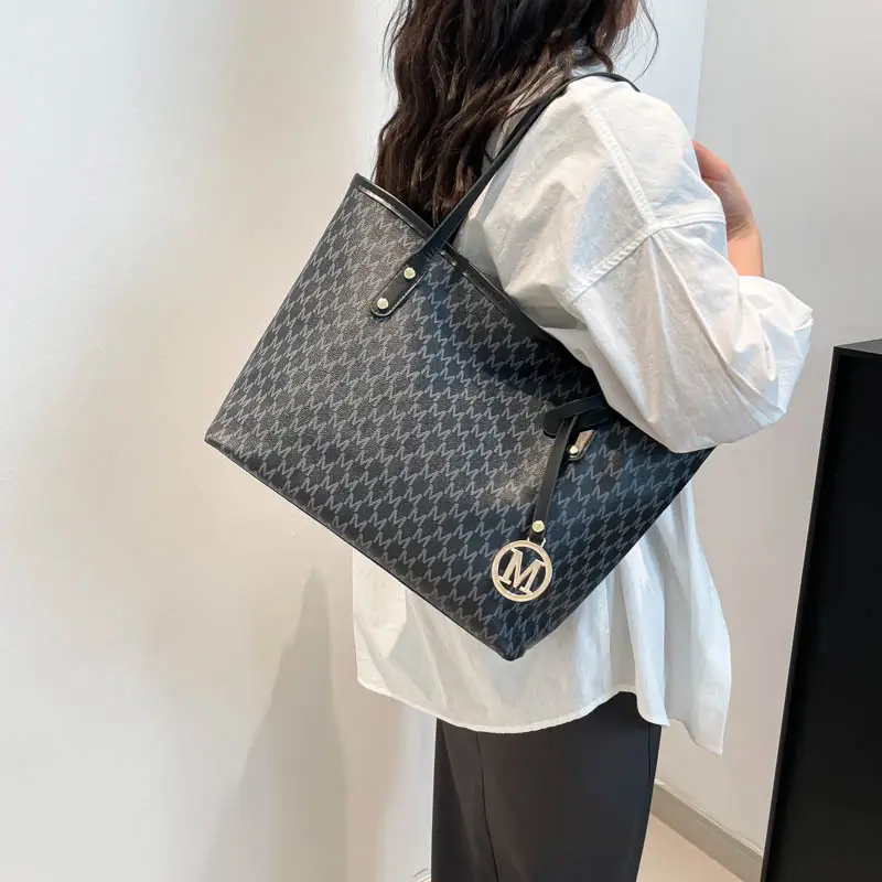 Pink Monogram Tote Bag for Women with Pink Strap — feature 30