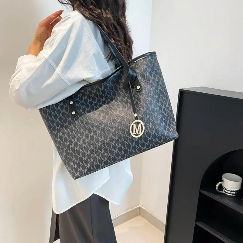 Pink Monogram Tote Bag for Women with Pink Strap — feature 31