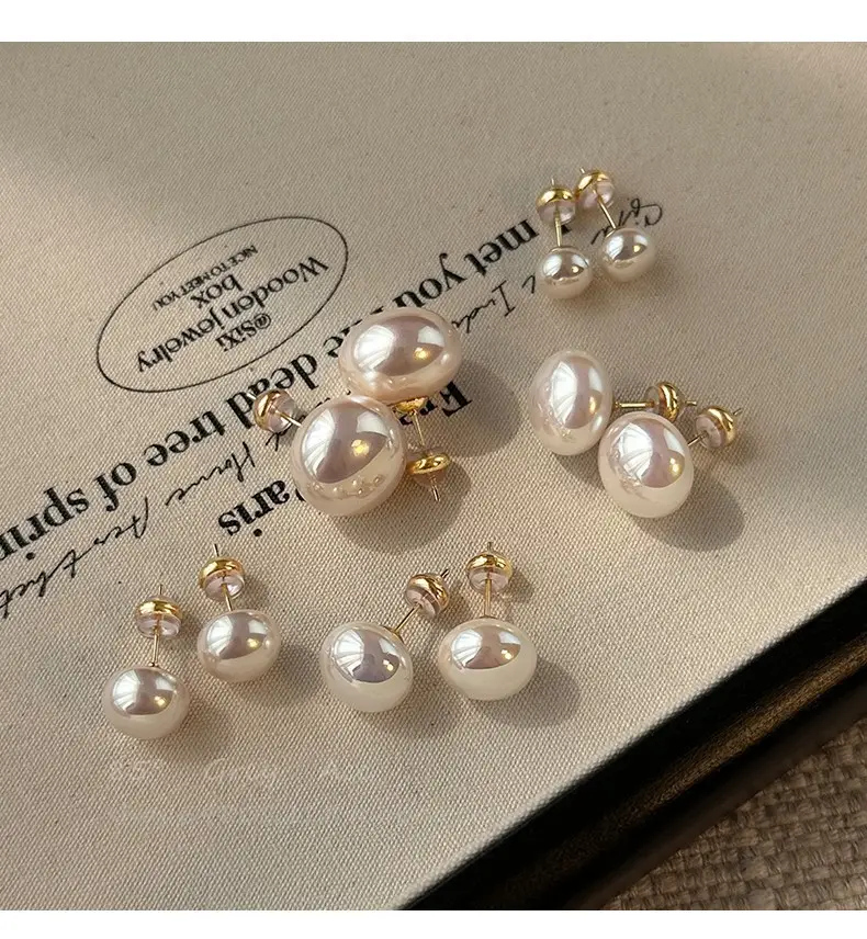 2025 New Pearl Earrings for Women 925 Silver — feature 1