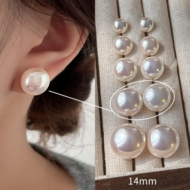 2025 New Pearl Earrings for Women 925 Silver - Image 4