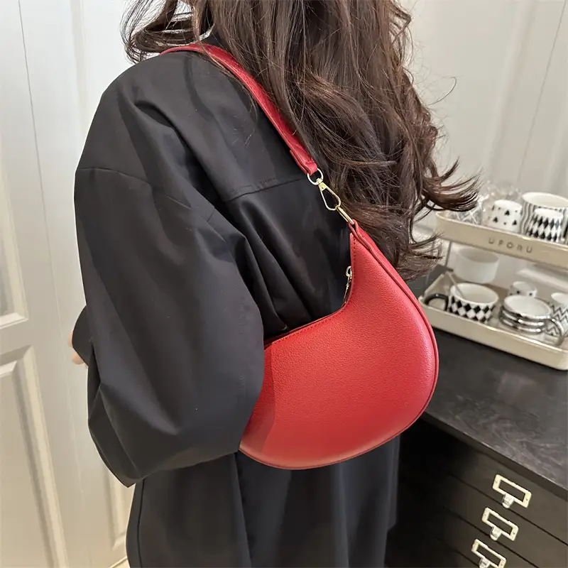 Red Korean Style Shoulder Bag for Women — feature 24