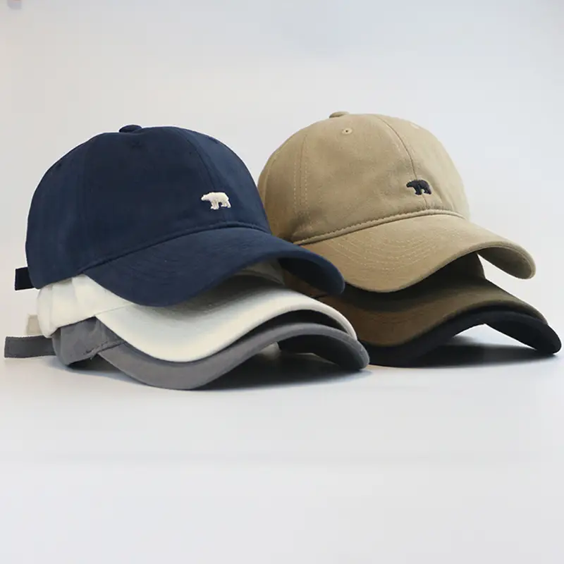 Women's Big Head Baseball Cap with Polar Bear Design - Image 11