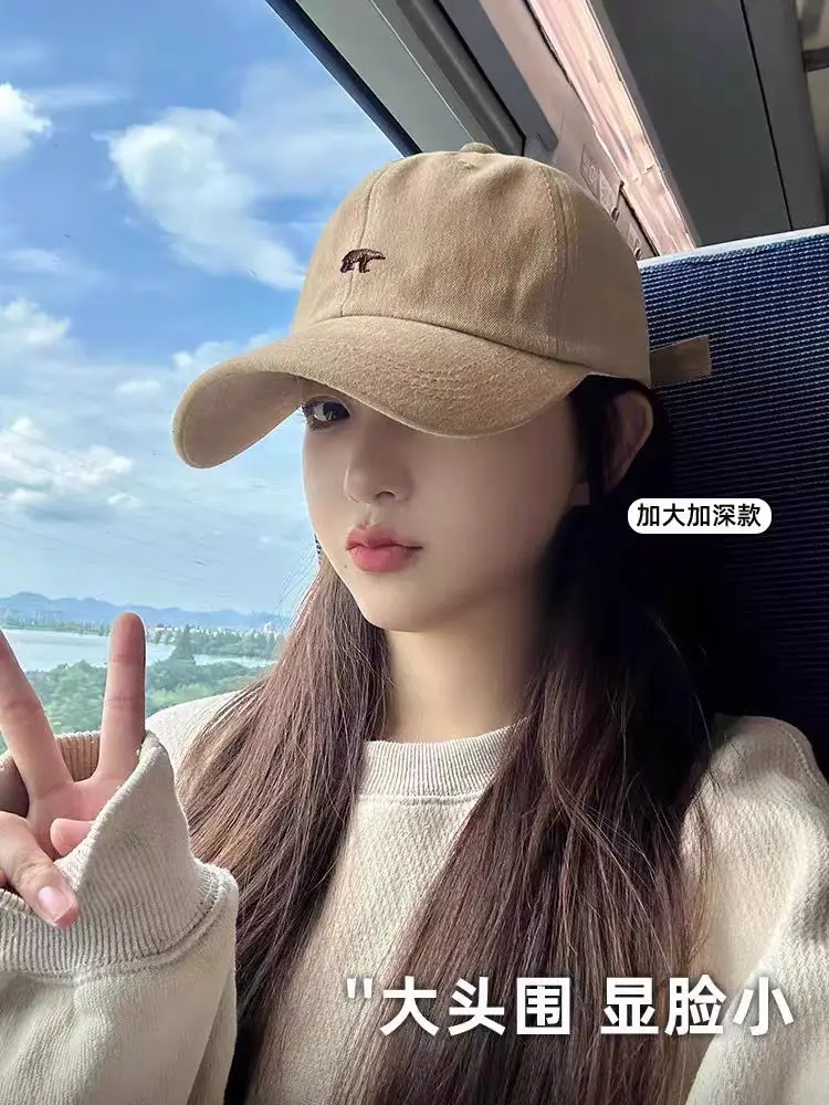 Women's Big Head Baseball Cap with Polar Bear Design — feature 6