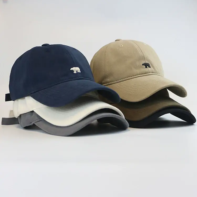 Women's Big Head Baseball Cap with Polar Bear Design — feature 8