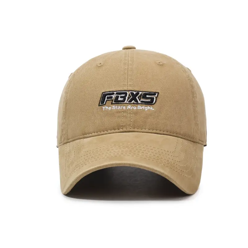 Washed Baseball Cap Women Men Retro Old Grey - Image 9