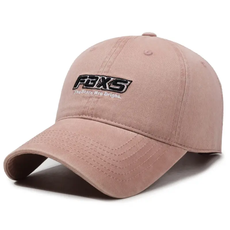 Washed Baseball Cap Women Men Retro Old Grey - Image 7