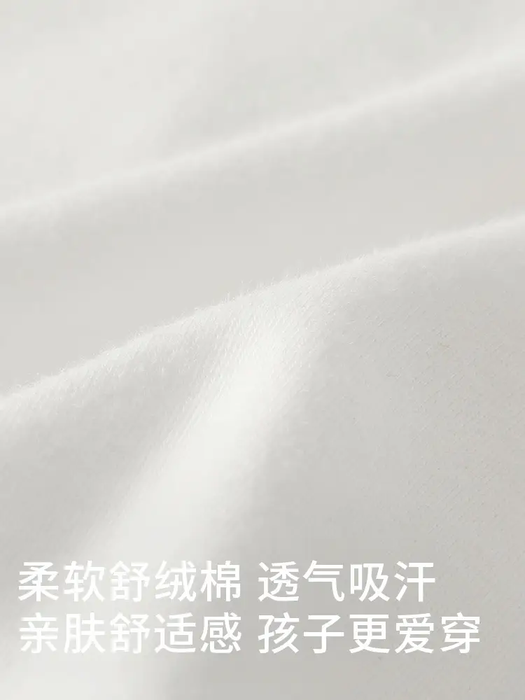 New Boys' White Polo Shirt Cotton Long Sleeve Top - Image 8