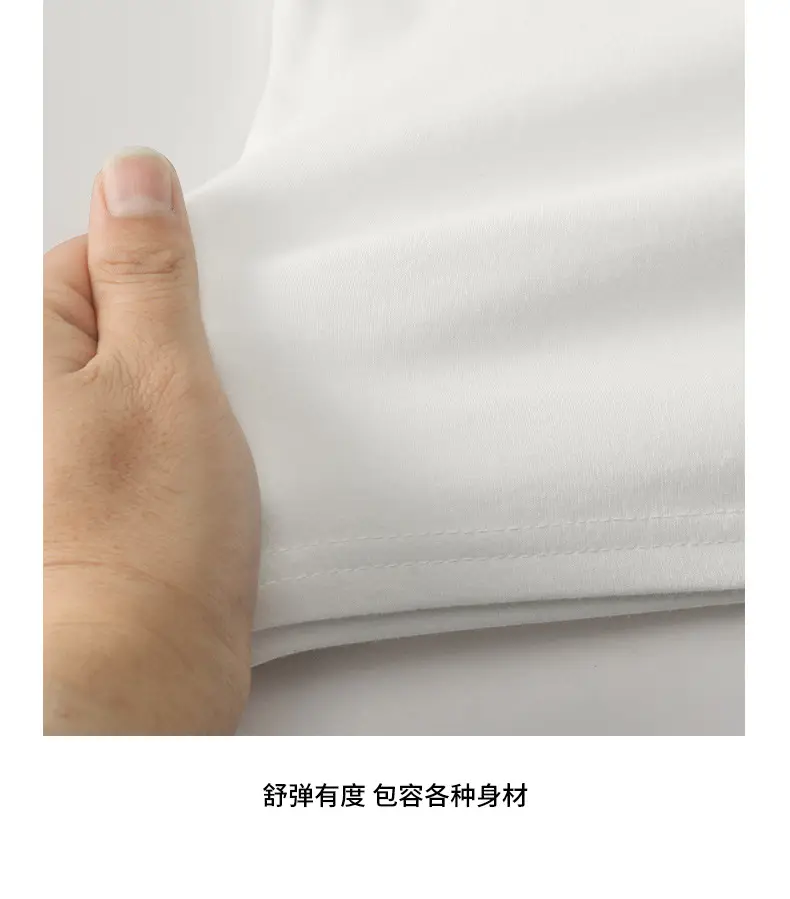 New Boys' White Polo Shirt Cotton Long Sleeve Top — feature 9