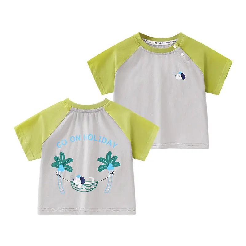 Baby T-Shirt Cartoon Print Summer Wear Boys Girls - Image 9