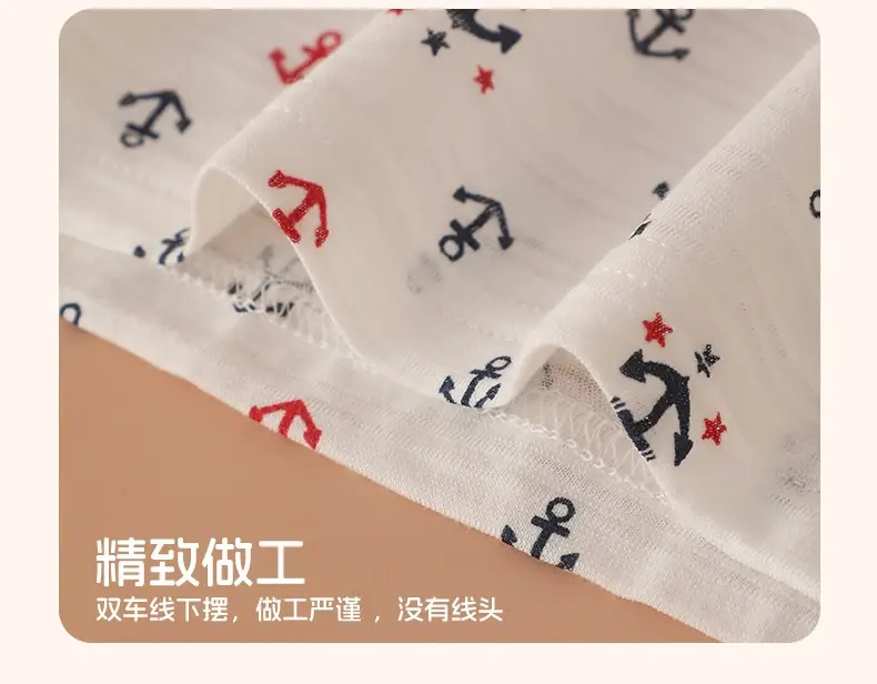 2 Pack Japanese Style Slub Cotton Boys Tops — feature 11