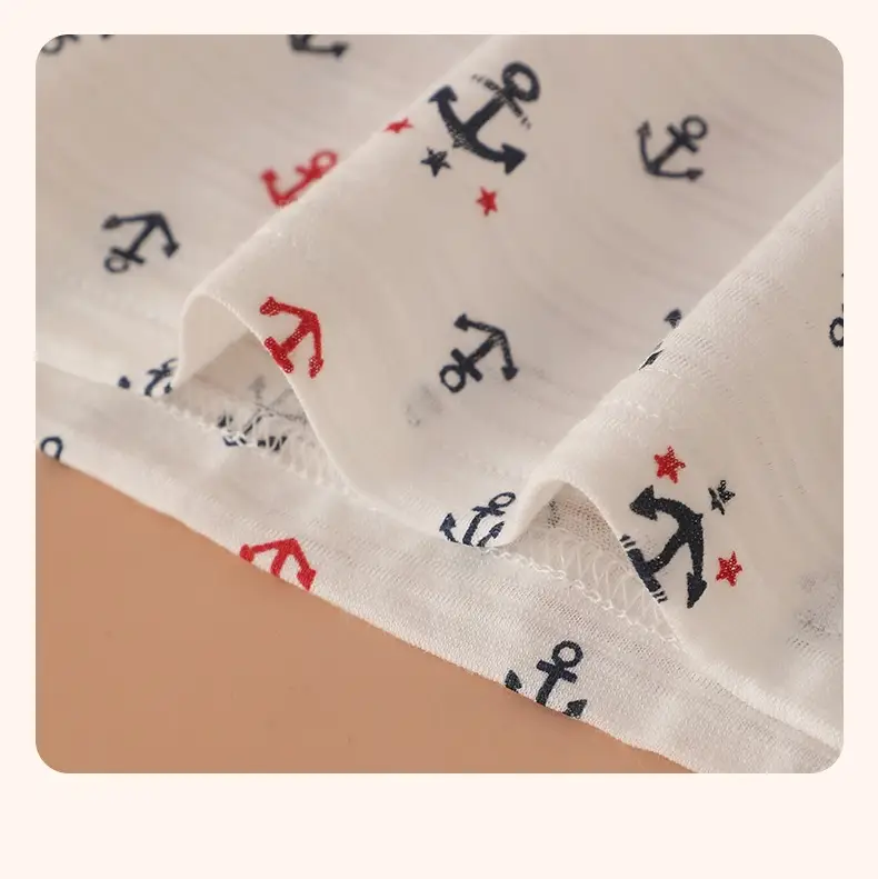 2 Pack Japanese Style Slub Cotton Boys Tops — feature 17